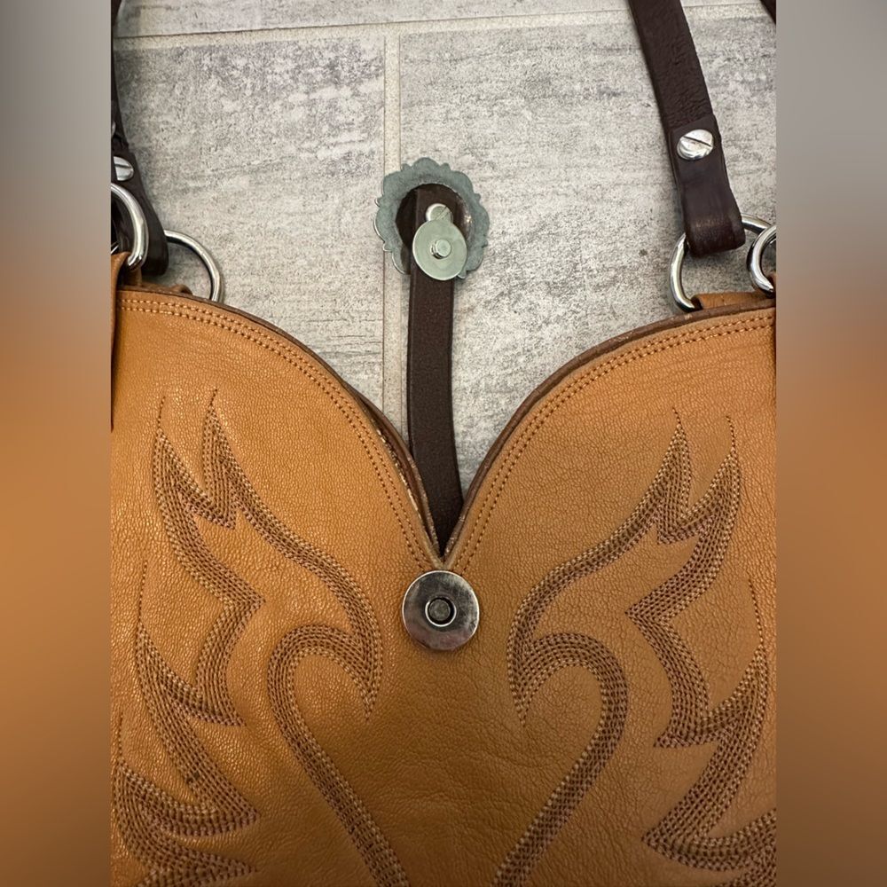 Nocona Boots Vintage Purse Bag Rodeo Western - Picture 9 of 9